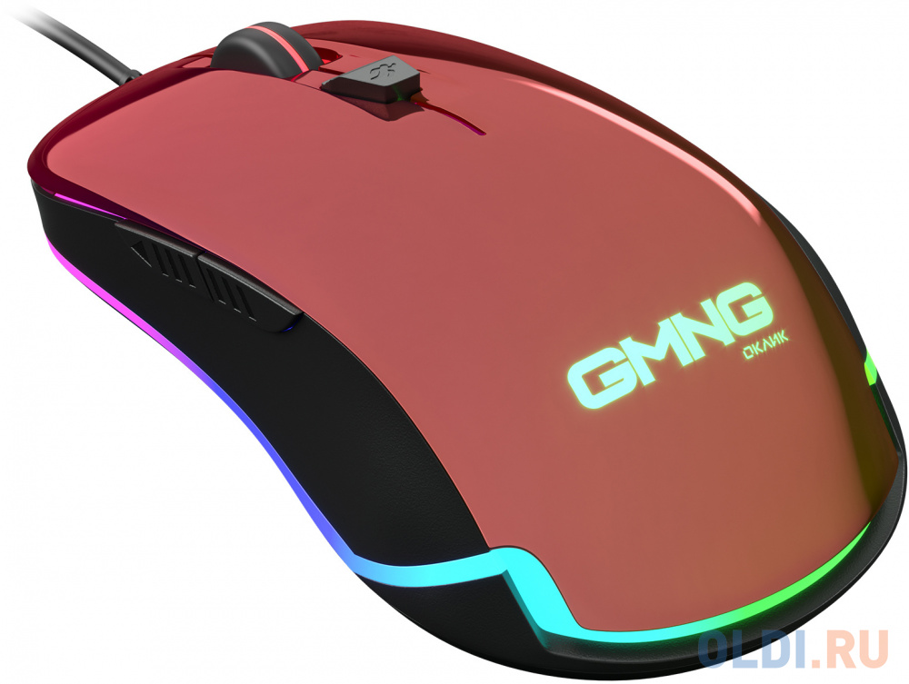 Мышь проводная Oklick GMNG 850GM чёрный красный USB фото
