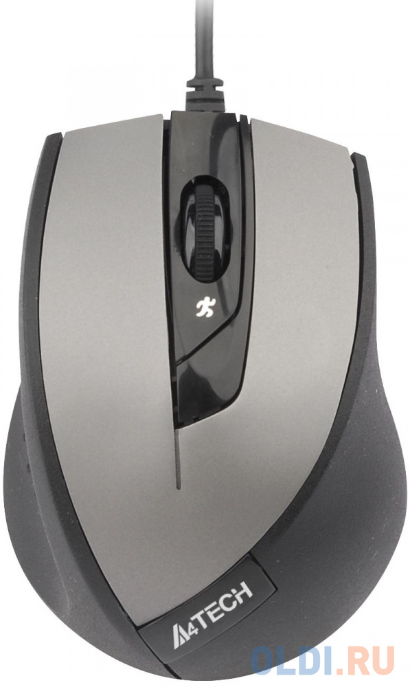

Мышь A4Tech V-Track Padless N-600X-2 Grey, 1600dpi, 3 but, USB