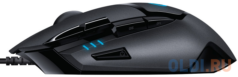 Мышь проводная Logitech G402 Hyperion Fury чёрный USB фото