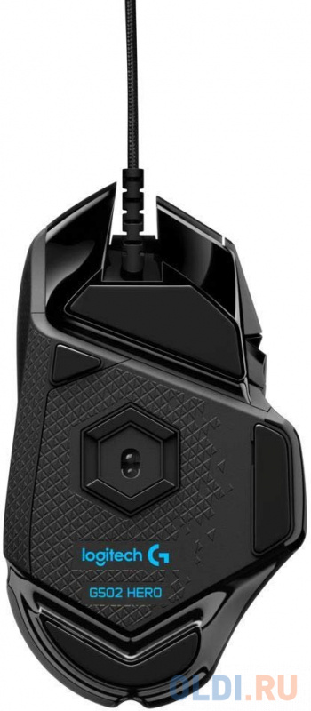 Мышь проводная Logitech G502 HERO чёрный USB фото