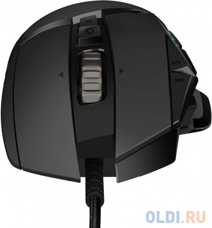 Мышь проводная Logitech G502 HERO чёрный USB фото