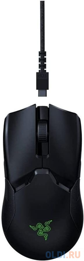 Мышь беспроводная Razer Viper Ultimate чёрный USB + радиоканал, размер 126.7 х 66.2 х 37.8 мм - фото 1