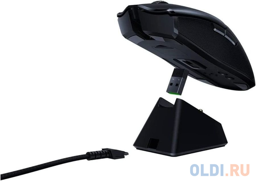 Мышь беспроводная Razer Viper Ultimate чёрный USB + радиоканал, размер 126.7 х 66.2 х 37.8 мм - фото 4