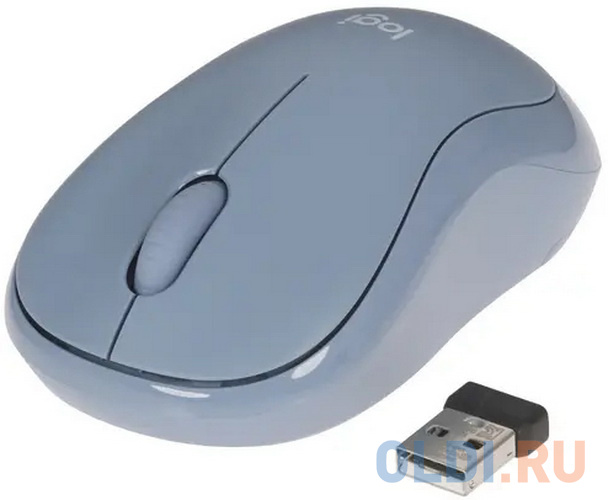 Мышь беспроводная Logitech M221 голубой USB + радиоканал фото