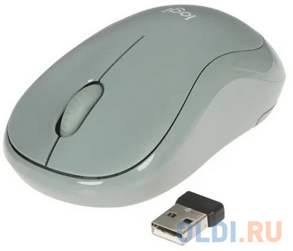 Мышь беспроводная Logitech M221 зелёный USB + радиоканал, размер 60 х 39 х 99 мм - фото 5