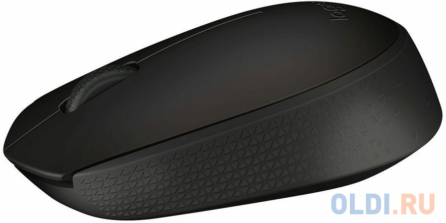 Мышь беспроводная Logitech B170 чёрный USB + радиоканал фото