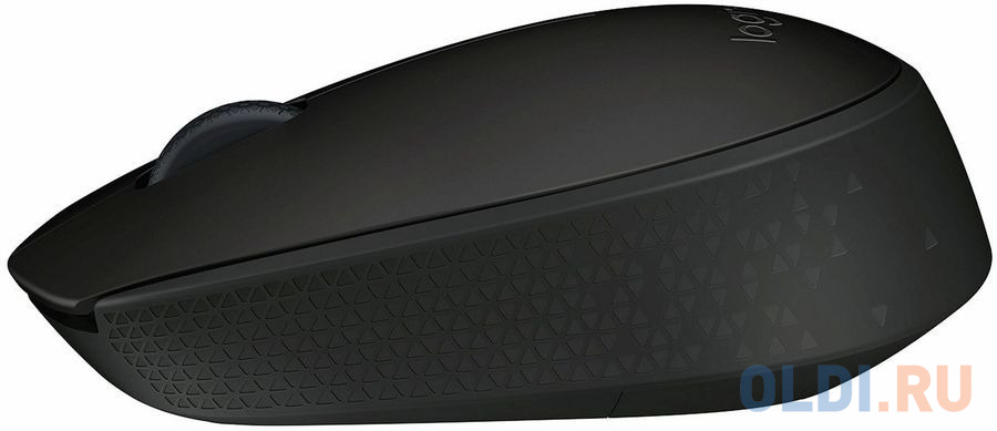 Мышь беспроводная Logitech B170 чёрный USB + радиоканал фото