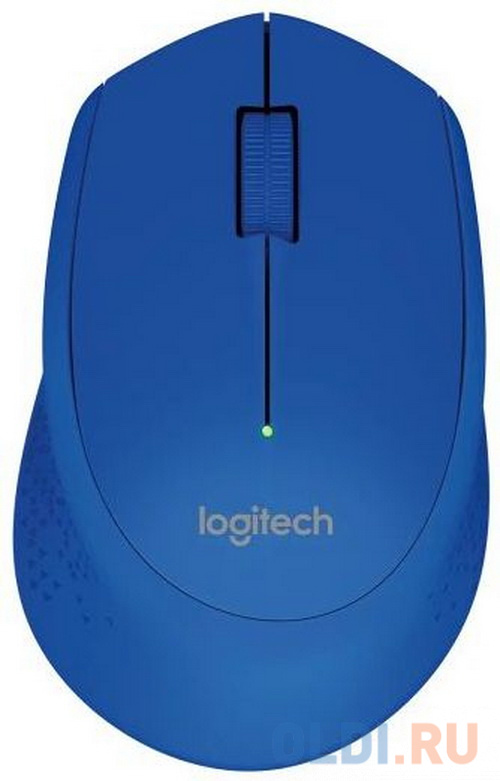 Мышь беспроводная Logitech M280 синий USB + радиоканал, размер 68 х 38.4 х 105.4 мм - фото 1