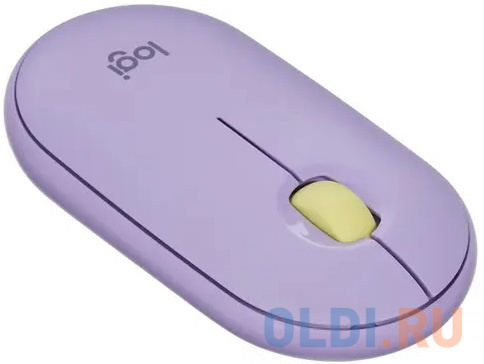 Мышь беспроводная Logitech M350 фиолетовый USB + Bluetooth фото