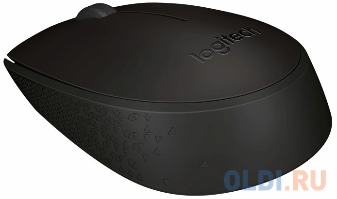 Мышь беспроводная Logitech B170 чёрный USB + радиоканал фото