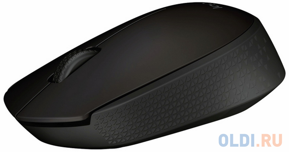 Мышь беспроводная Logitech B170 чёрный USB + радиоканал фото