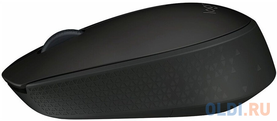 Мышь беспроводная Logitech B170 чёрный USB + радиоканал фото