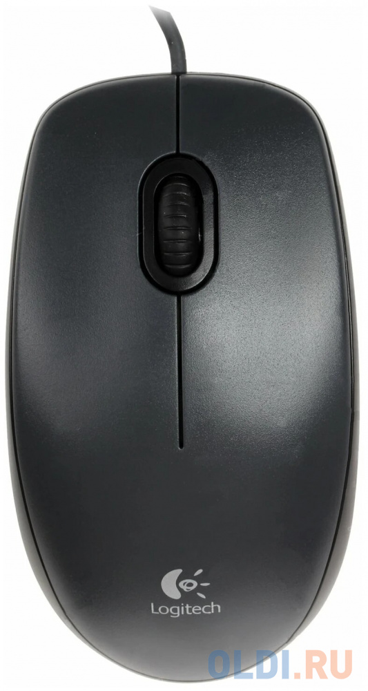 Мышь проводная Logitech M100 темно-серый USB стакан ridder windows прозрачно серый 7х10 см