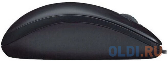 Мышь проводная Logitech M100 темно-серый USB фото