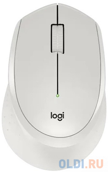 Мышь беспроводная Logitech M330 Silent Plus белый USB + радиоканал, размер 67.9 х 38,4 х 105,4 мм - фото 2