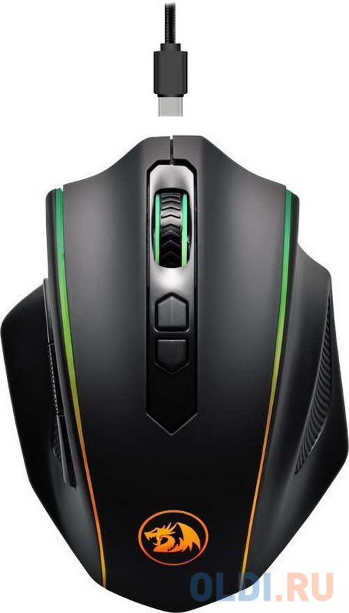 Мышь беспроводная Defender Vampire Elite чёрный USB + радиоканал фото