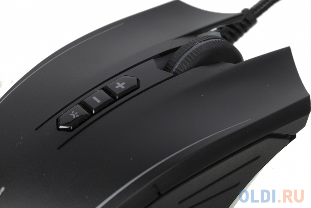 Мышь A4Tech Bloody Q81 Curve черный оптическая (6200dpi) USB (8but) фото