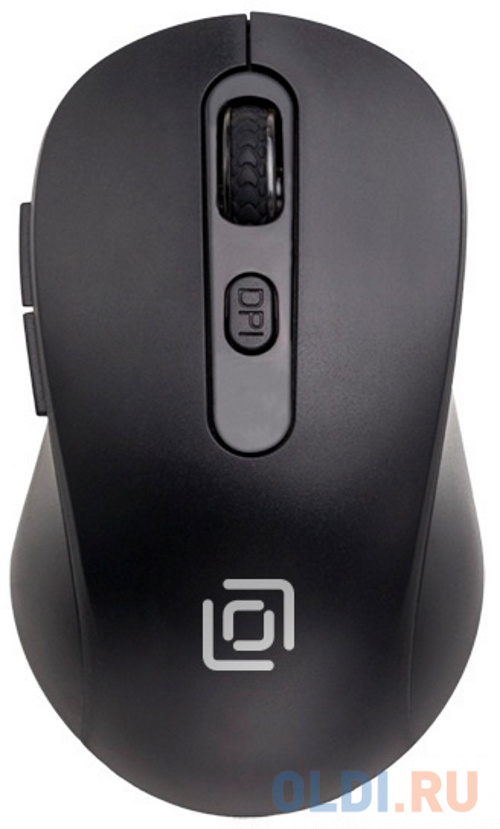 Мышь Оклик 677MW черный оптическая (1600dpi) беспроводная USB (6but) мышь msi clutch gm50 оптическая 7200dpi usb2 0 6but