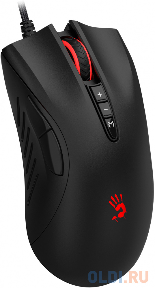 Мышь A4TECH Bloody ES5, игровая, оптическая, проводная, USB, черный фото