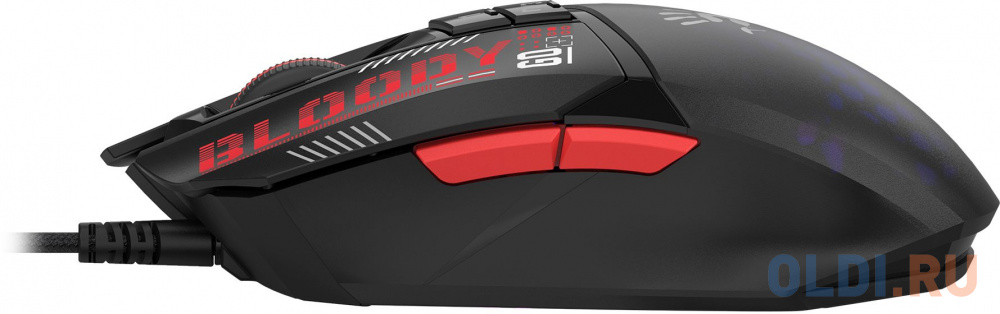 Мышь A4Tech Bloody W60 Max Mini черный оптическая (12000dpi) USB (9but) фото