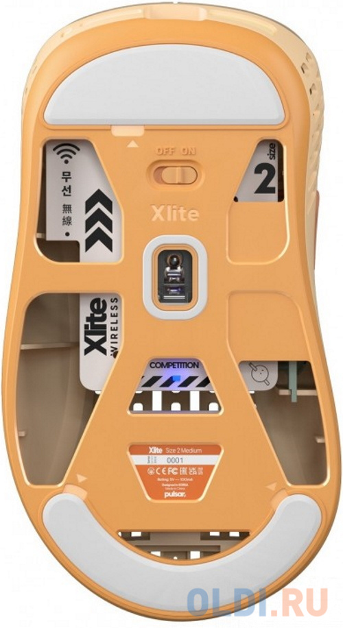Игровая мышь Pulsar Xlite Wireless V2 Competition Retro Brown фото