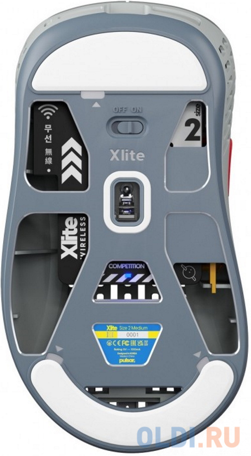 Игровая мышь Pulsar Xlite Wireless V2 Competition Retro Gray фото