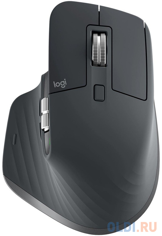 Logitech Мышь беспроводная MX MASTER 3, оптическая, 4000 dpi, Bluetooth/Радио, Li-pol, графитовый. фото