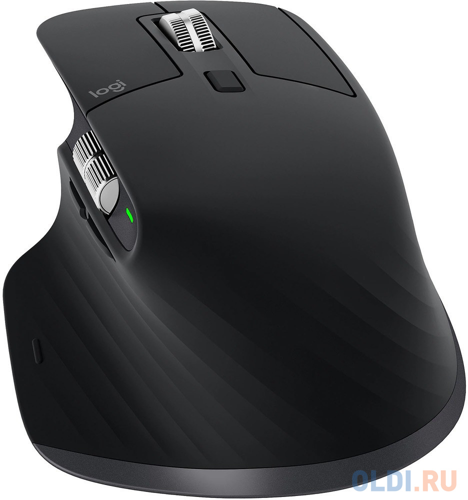Logitech Мышь беспроводная MX MASTER 3, оптическая, 4000 dpi, Bluetooth/Радио, Li-pol, графитовый. фото