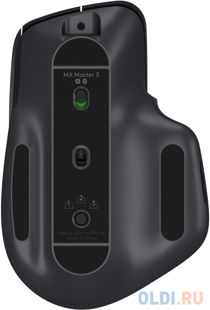 Logitech Мышь беспроводная MX MASTER 3, оптическая, 4000 dpi, Bluetooth/Радио, Li-pol, графитовый. фото