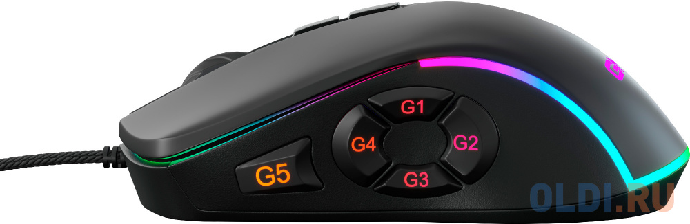 Мышь проводная GMNG XM003 чёрный USB фото