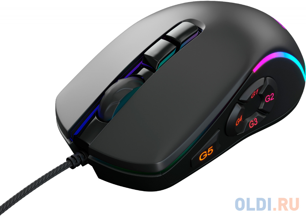 Мышь проводная GMNG XM003 чёрный USB фото