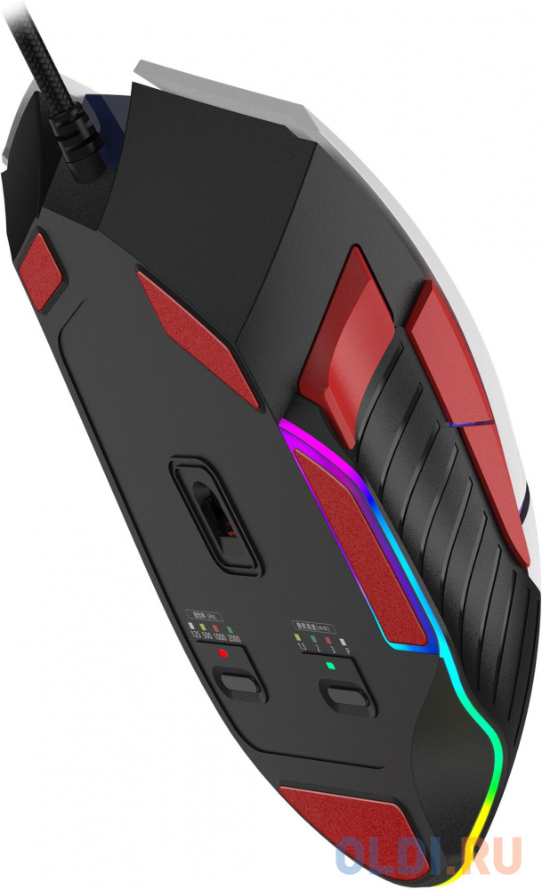 Мышь A4TECH Bloody W95 Max Sports, игровая, оптическая, проводная, USB, синий и белый [w95 max sports navy] фото