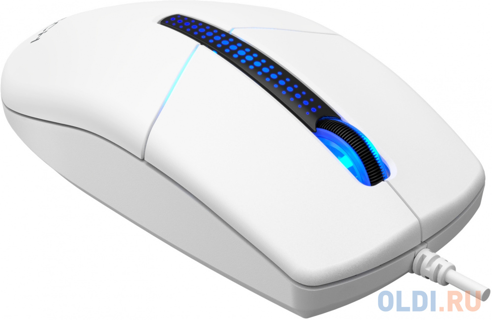 Мышь A4Tech N-530 белый оптическая (1200dpi) USB (2but) фото