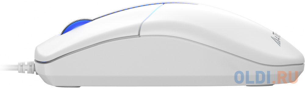 Мышь A4Tech N-530 белый оптическая (1200dpi) USB (2but) фото