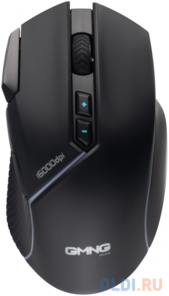 Мышь GMNG XM001, игровая, оптическая, беспроводная, USB, черный фото