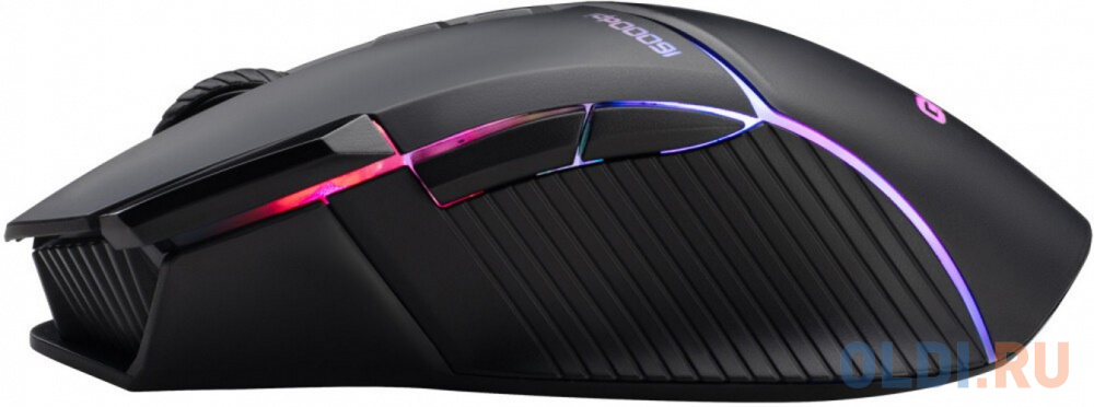 Мышь GMNG XM001, игровая, оптическая, беспроводная, USB, черный фото