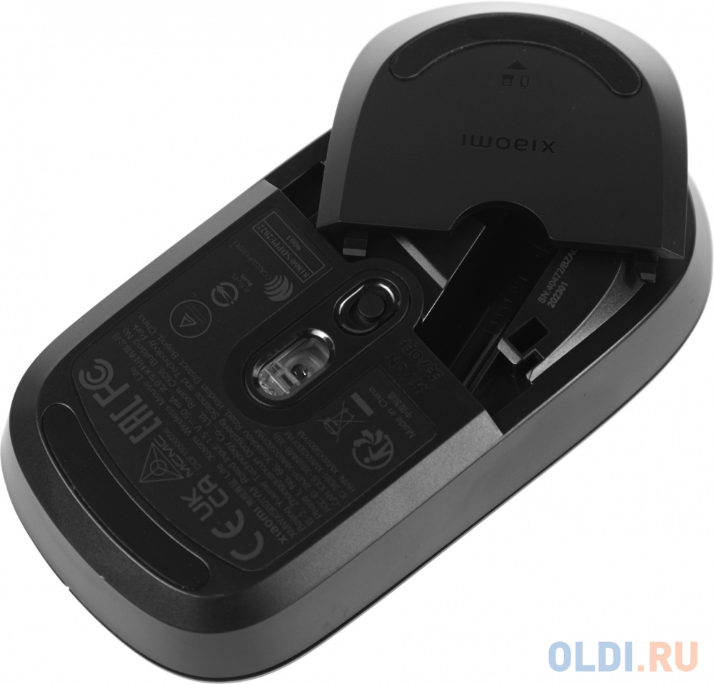 Мышь Xiaomi Wireless Mouse Lite, оптическая, беспроводная, черный [bhr6099gl] фото