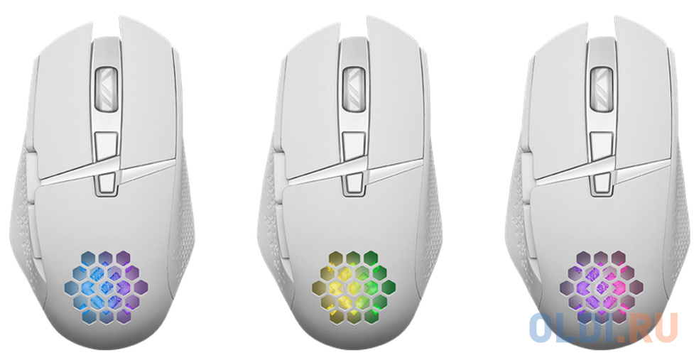 Мышка USB OPTICAL WRL GLORY GM-514 WHITE 52513 DEFENDER фото