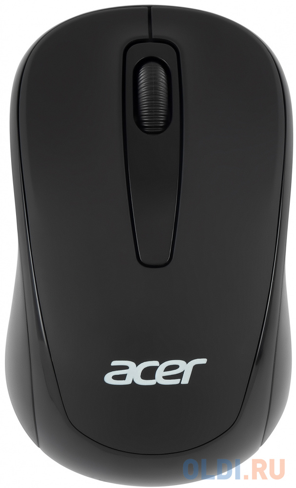 Мышь Acer OMR133, оптическая, беспроводная, USB, черный [zl.mceee.01g] мышь acer omr136 оптическая беспроводная usb красный [zl mceee 01j]