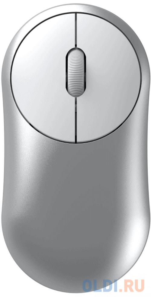 Мышь беспроводная Dareu LM166D Silver (серебристый), DPI 1200, ресивер 2.4GHz+BT, размер 109x56x32мм фото