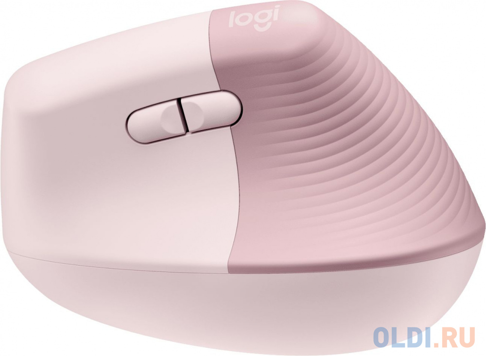 Мышь Logitech Lift розовый оптическая (1000dpi) беспроводная USB фото