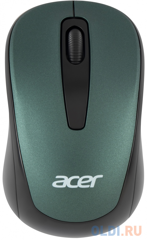 Мышь Acer OMR135 зеленый оптическая (1000dpi) беспроводная USB для ноутбука (2but) мышь acer omr200 желтый оптическая 1200dpi беспроводная usb для ноутбука 2but