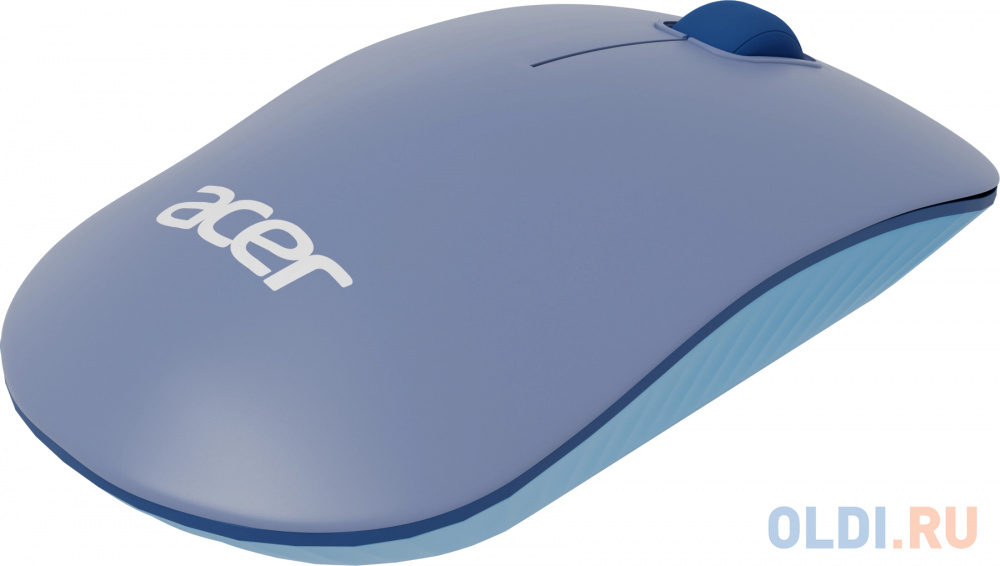 Мышь Acer OMR200 синий оптическая (1200dpi) беспроводная USB для ноутбука (2but) фото