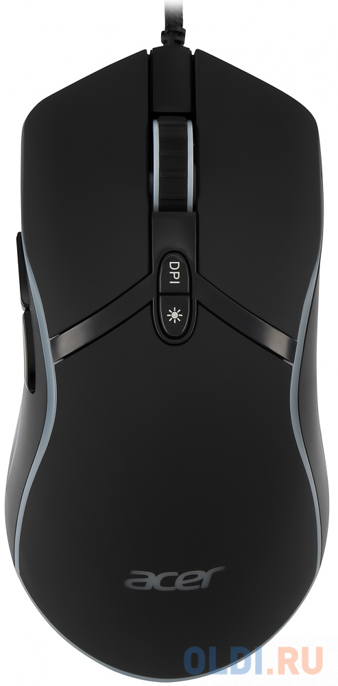 Мышь Acer OMW144 черный оптическая (3200dpi) USB (7but) фото
