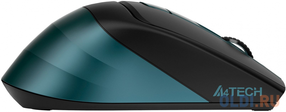 Мышь A4Tech Fstyler FB35CS темно-зеленый/черный оптическая (2000dpi) silent беспроводная BT/Radio USB (5but) фото