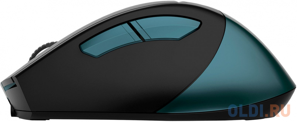 Мышь A4Tech Fstyler FB35CS темно-зеленый/черный оптическая (2000dpi) silent беспроводная BT/Radio USB (5but) фото