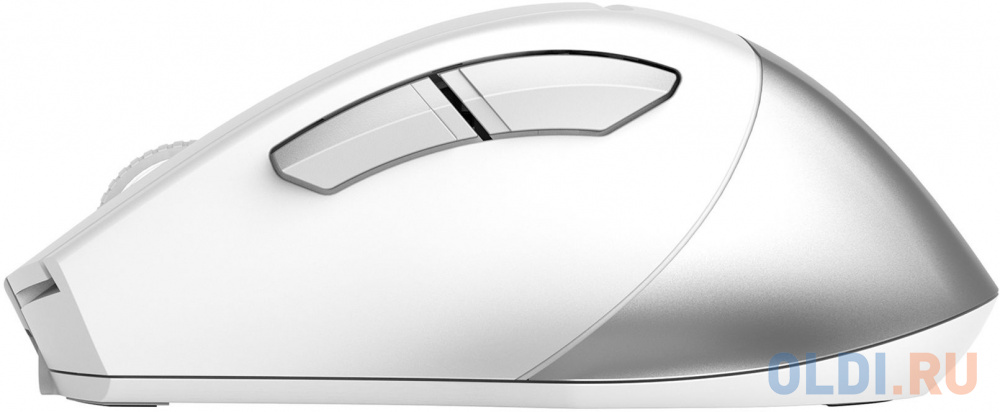 Мышь A4Tech Fstyler FB35CS белый/серый оптическая (2000dpi) silent беспроводная BT/Radio USB (5but) фото