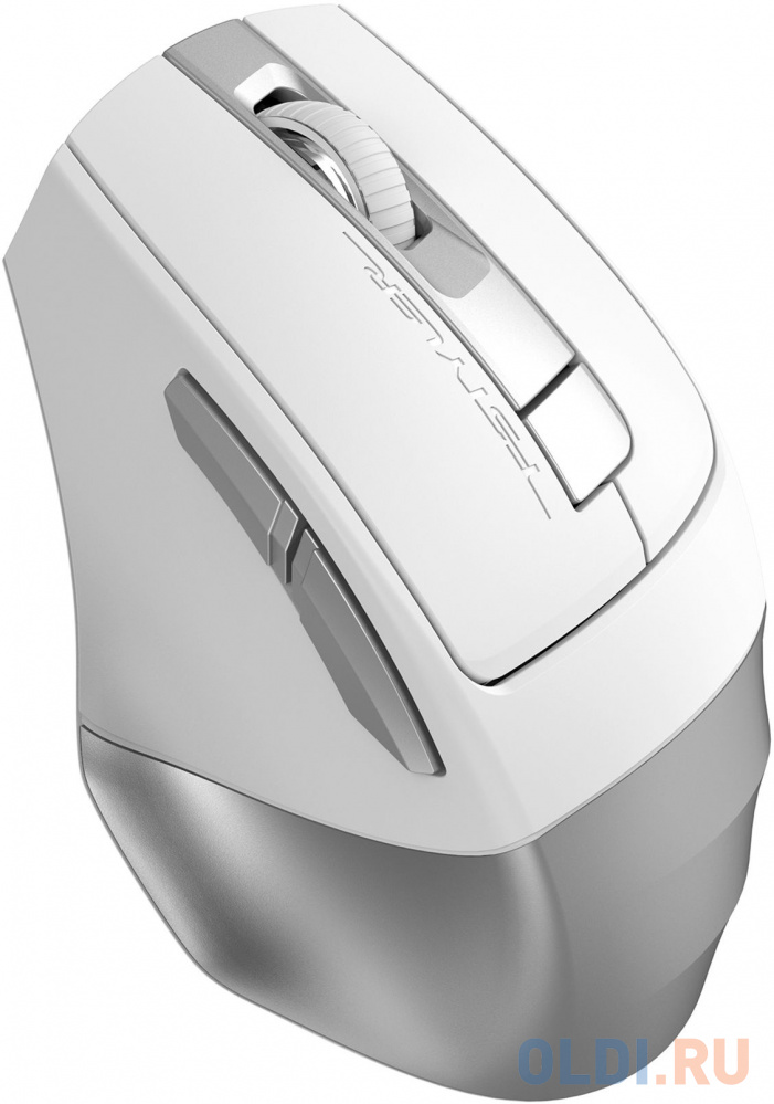 Мышь A4Tech Fstyler FB35CS белый/серый оптическая (2000dpi) silent беспроводная BT/Radio USB (5but) FB35CS USB ICY WHITE - фото 6
