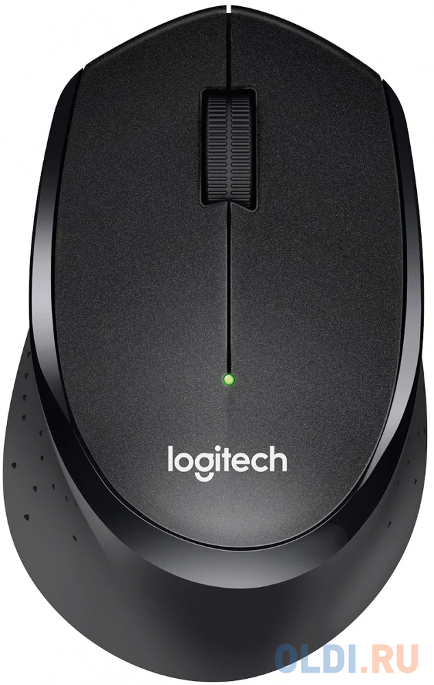 Мышь беспроводная Logitech M330 Silent Plus Black (черная, оптическая, 1000dpi, 2.4 GHz/USB-ресивер, бесшумная, под правую руку) (арт. 910-004924, M/N мышь 910 004909 logitech wireless mouse m330 silent plus
