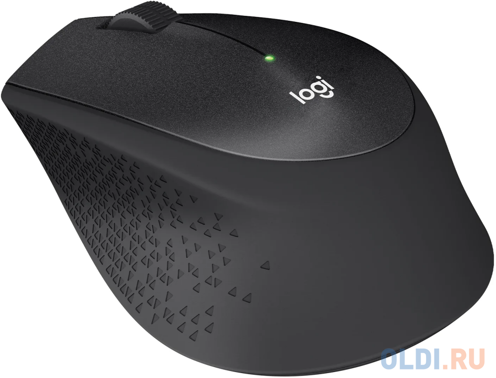 Мышь беспроводная Logitech M330 Silent Plus Black (черная, оптическая, 1000dpi, 2.4 GHz/USB-ресивер, бесшумная, под правую руку) (арт. 910-004924, M/N фото
